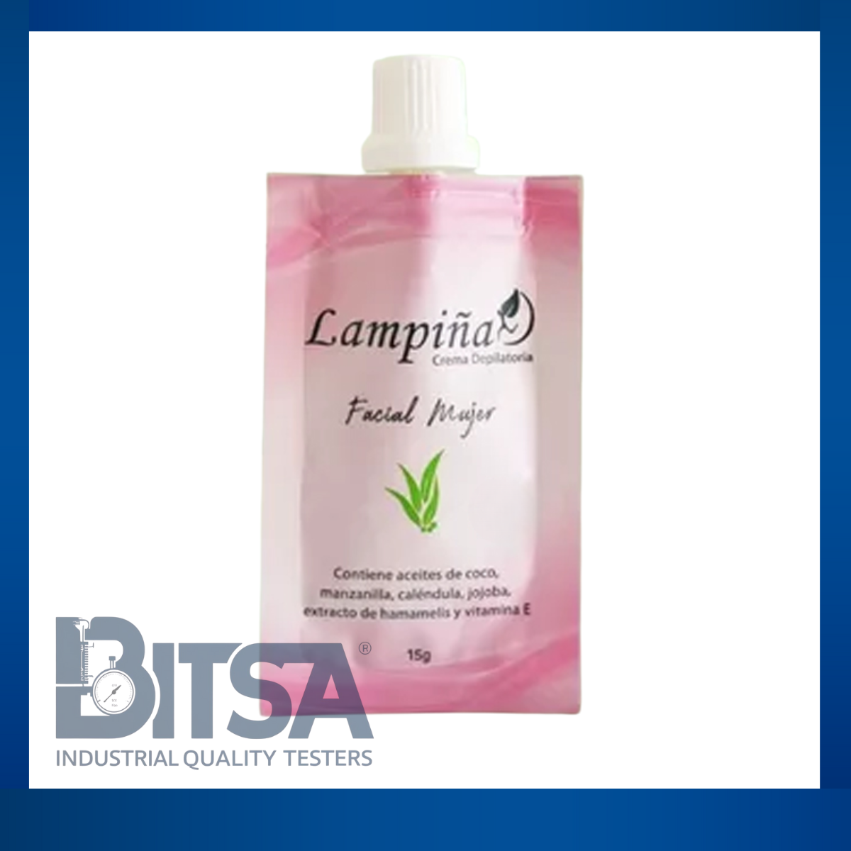 Crema Depilatoria Facial 15 Gr Lampina sachet