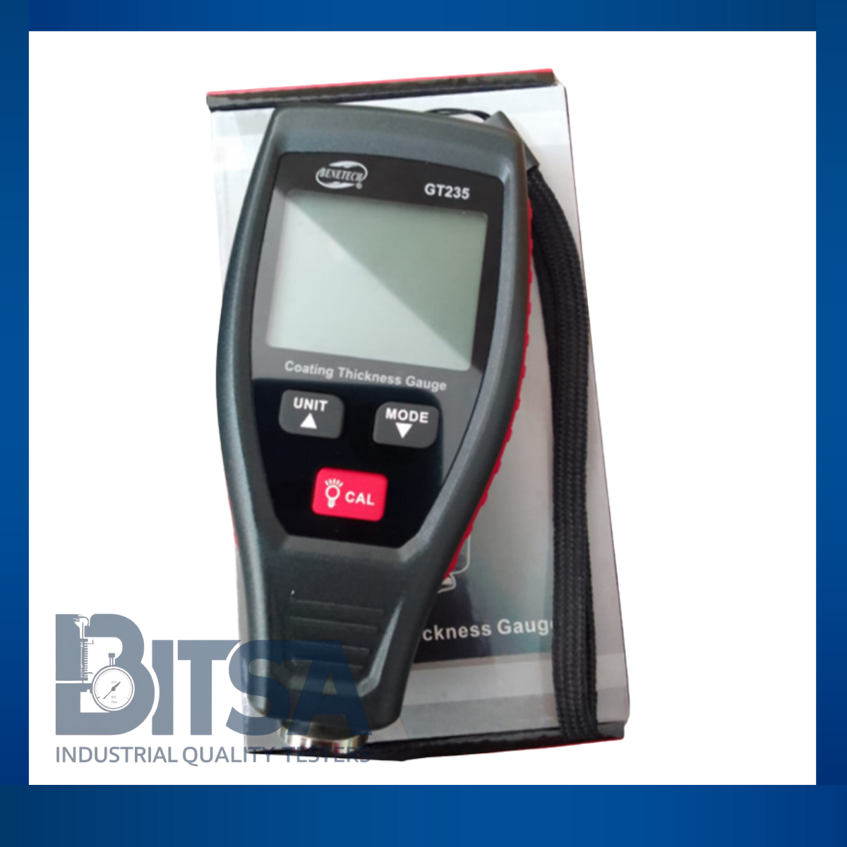 Medidor de espesor de recubrimiento LCD Medidor de espesor de pintura