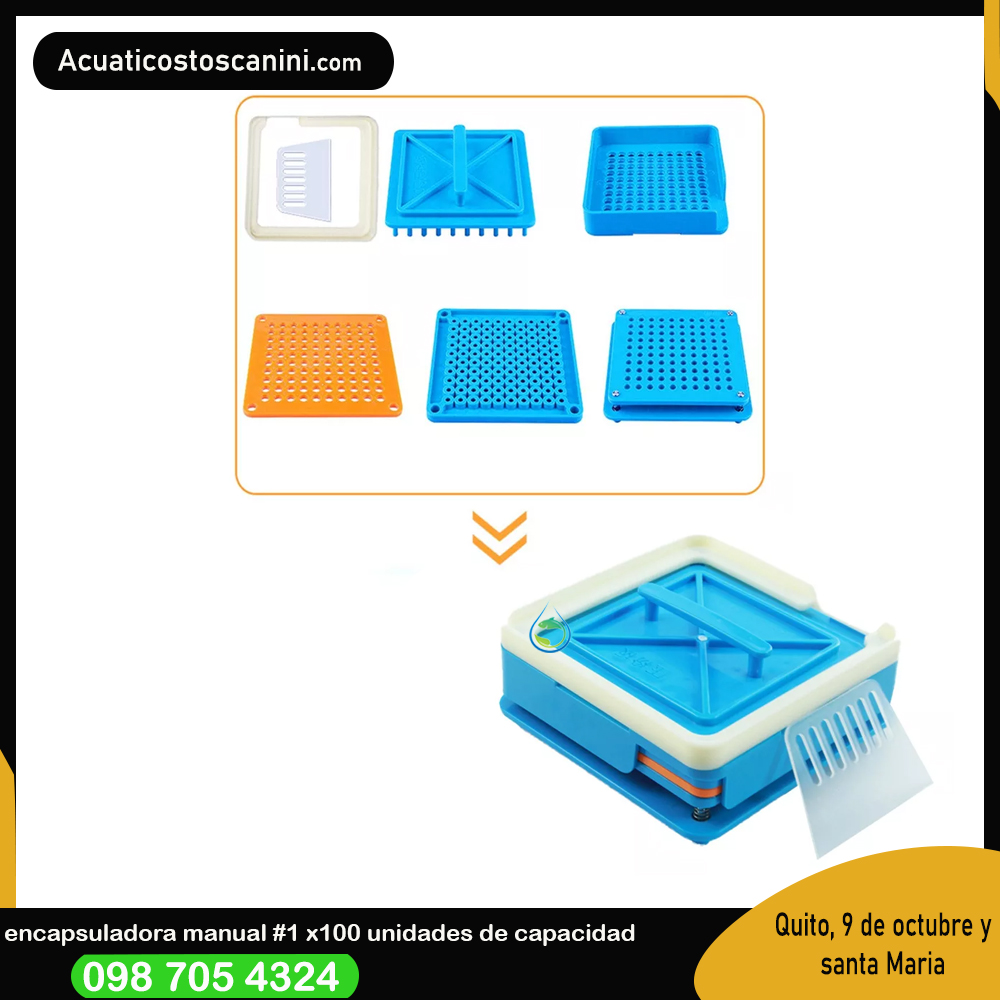 Encapsuladora manual maquina de llenado tamaño #1 para 100 unidades de capacidad