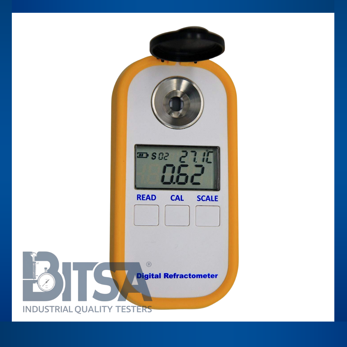 Medidor Brix Digital 4 En 1 (BRIX, OE, ALCOHOL y KMW)   Para Vinos