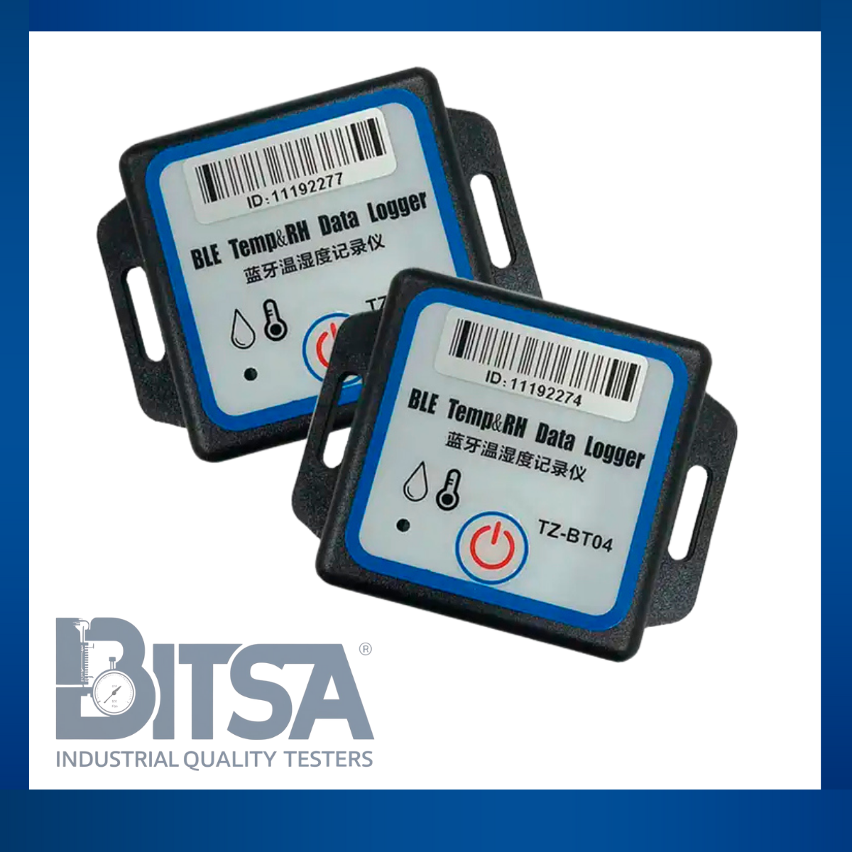 Data Logger Inalambrico Bluetooth Temperatura Y Humedad T04