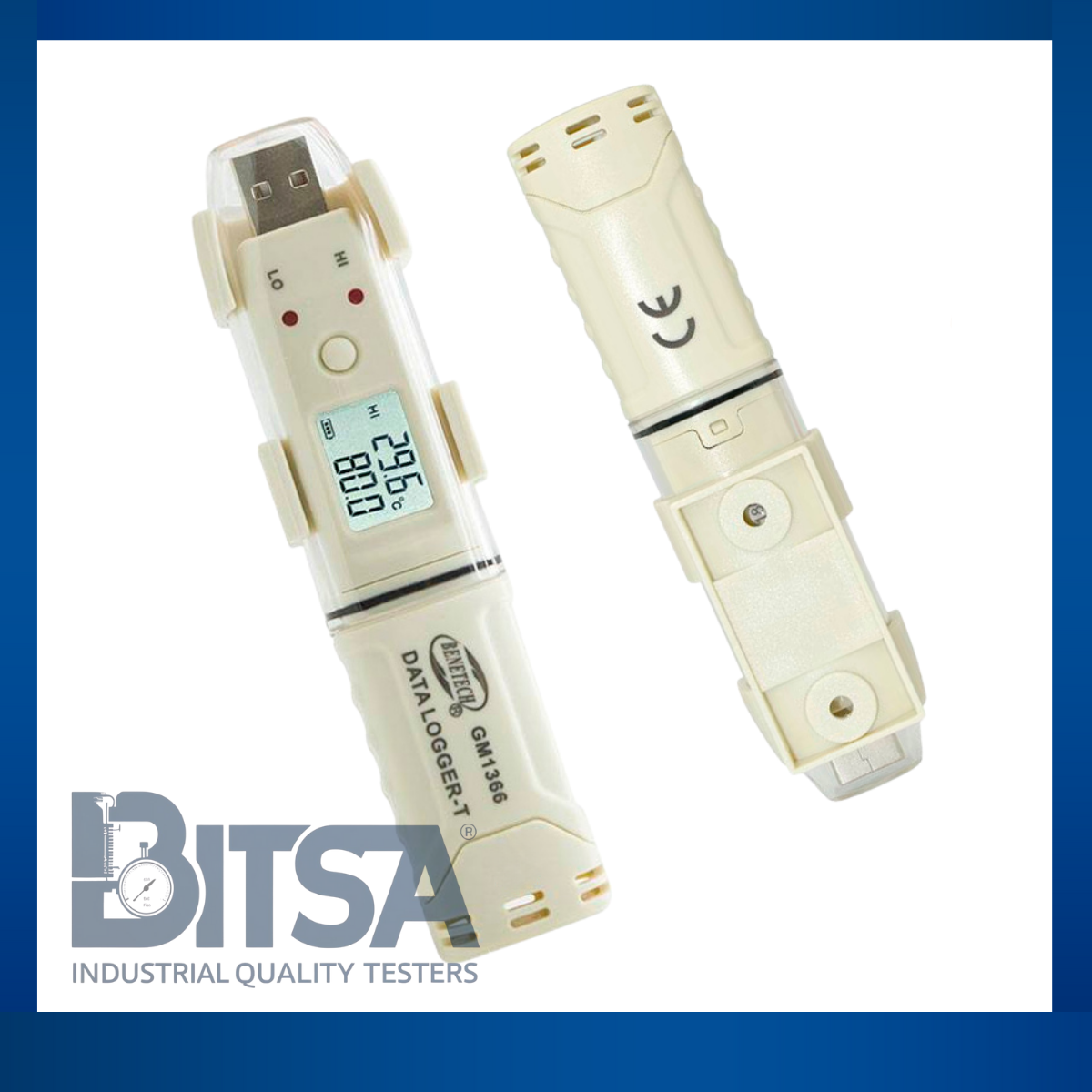 Data Logger Benetech Gm1366 Registrador De Temperatura hasta 64000 puntos