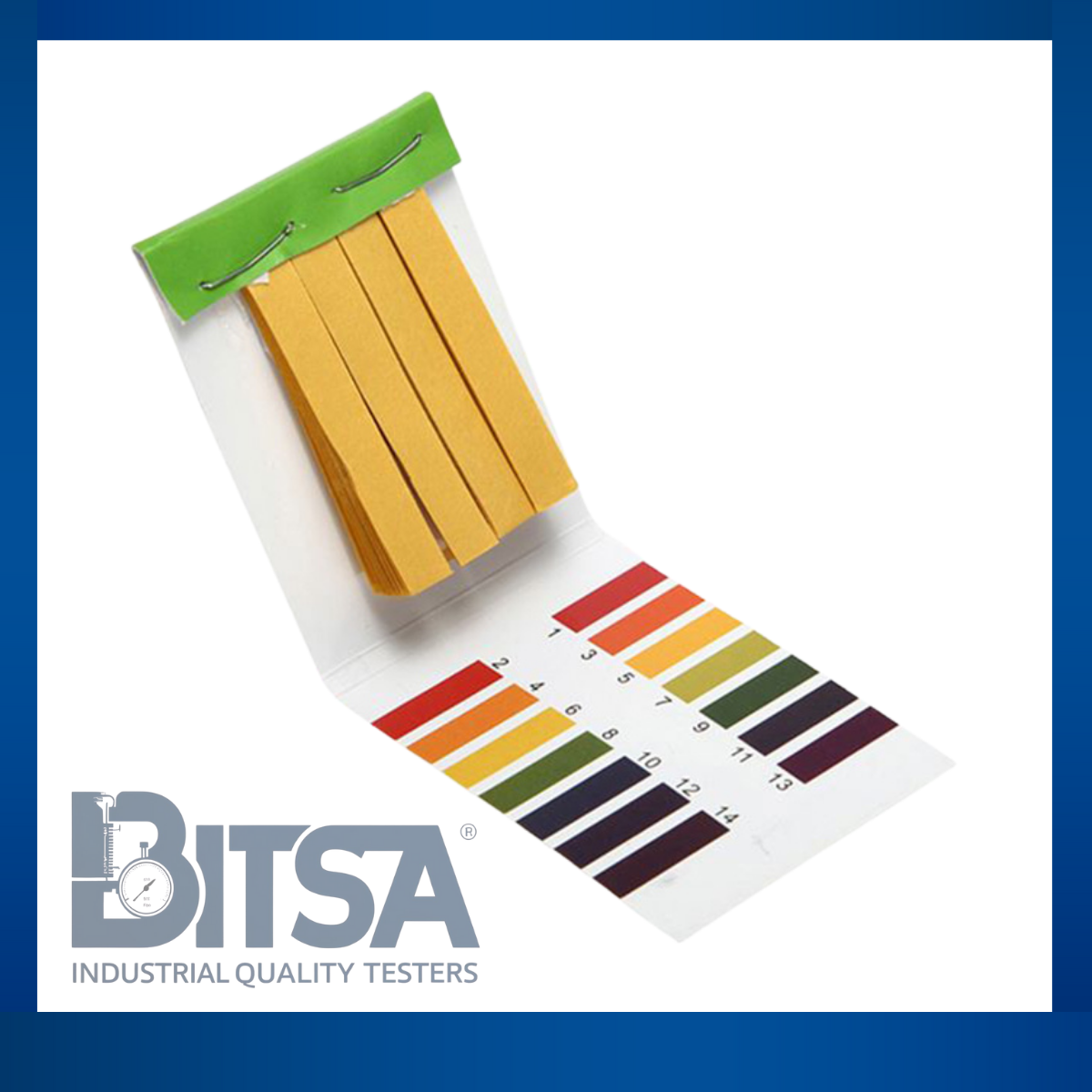 Test Papel Ph Litmus 80 Tirillas pH 1-14 para líquidos jugos bebidas