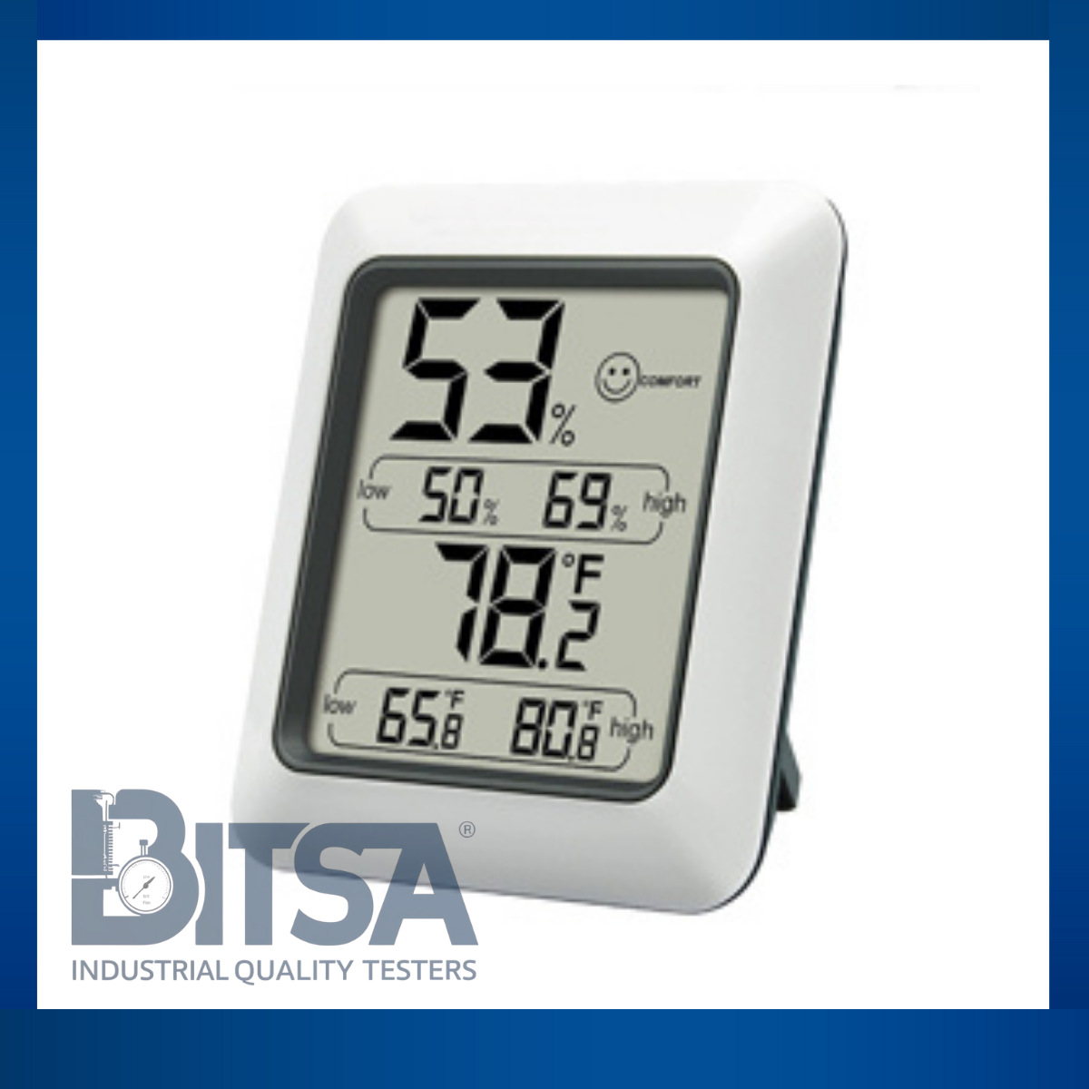 Termohigrómetro Tp50 Interior/ Exterior pro con magneto para farmacias ambientes