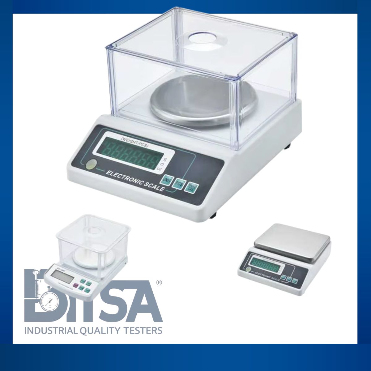 Balanza Digital de triple decimal hasta 500g